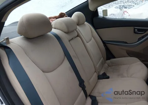 2012 Hyundai Elantra Gls z USA, uszkodzony, nr VIN 5NPDH4AE4CH098467